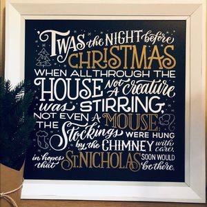 Christmas Wall art